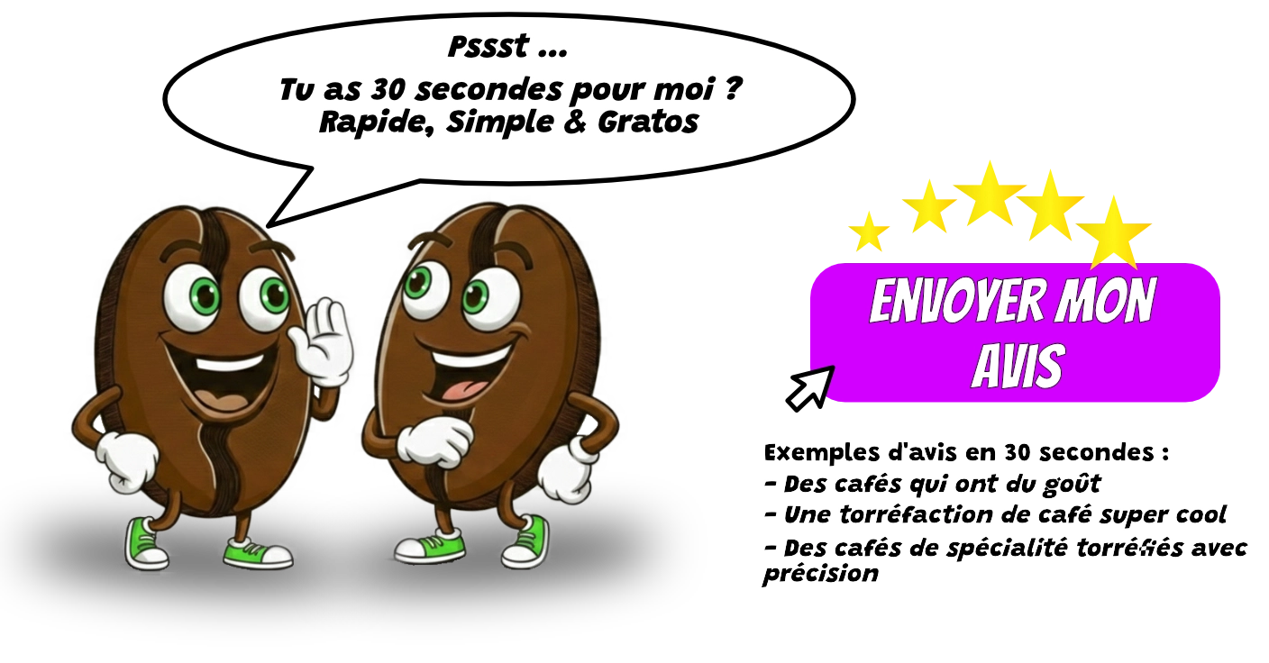 Votre avis Grains de café Votre avis caféiné compte énormément - Torréfaction Cafés de Spécialité Zannelli